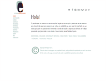 Tablet Screenshot of miguelcerrocreacion.com